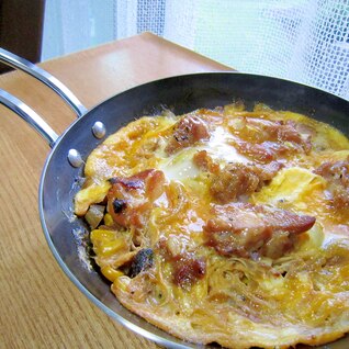 ちびパンで親子丼!(^^)!